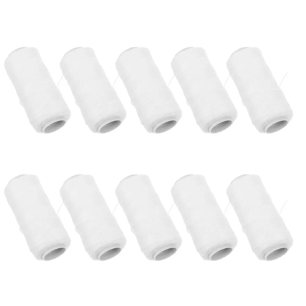 

10pcs Cotton Thread Hair Removal Tool Eyebrow Upper Lip Chin Threading Machine Epilator Facial Remover Reusable