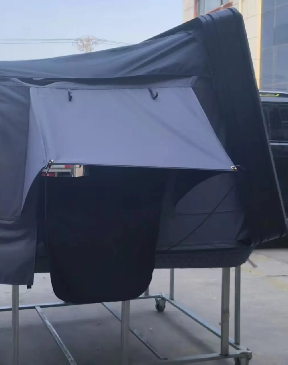 2026 New Design UV Protection Side Opening ABS Hard Shell Roof Tent Spacious Space Tent Camping Tent