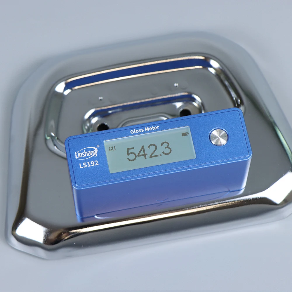 LS192 60 Measurement Geometry Digital Gloss Meter with Range 0-1000GU Real-time Measuring