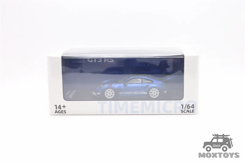 Time Micro 1:64 GT3 RS San Marino azul TM644643 modelo de coche fundido a presión