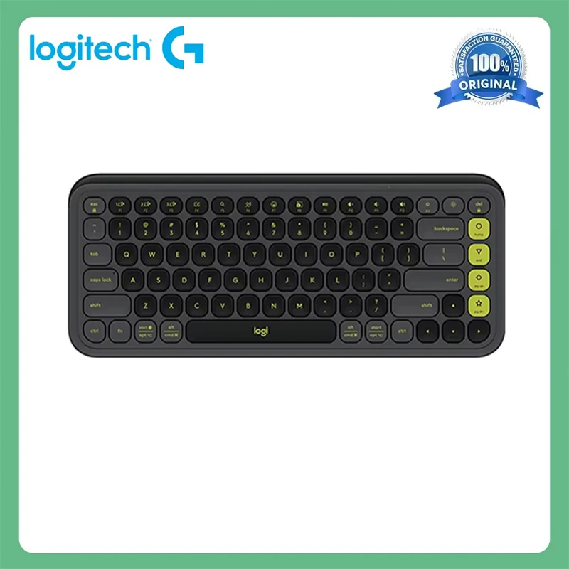 

Logitech POP ICON KEYS keyboard Bluetooth connection suitable for computers with packaging box 100% New