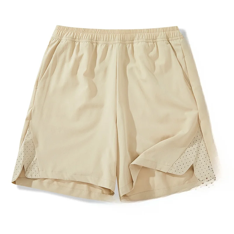 

Men's Casual Five-Quarter Running orts Qui Dry Breathable Badminton Fitn Beachwear Hanfu orts Outdoor Sports orts