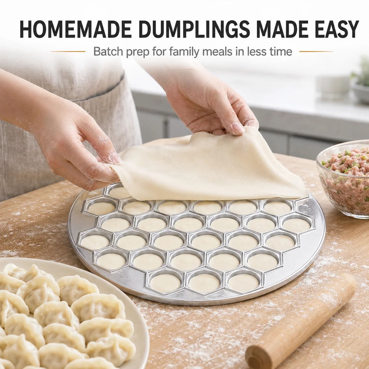 37 Holes Aluminum Alloy Dumpli - огляд і ціна Meal Prep Quick