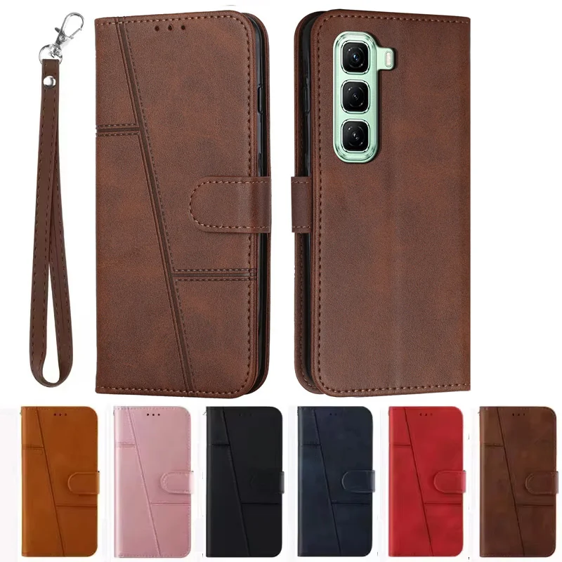 

Hot 50 4G 5G Case Magnetic Flip Wallet Book Cover on for Coque Infinix Hot 50 Phone Cases Hot50 5 0 Luxury Leather Protecti Case
