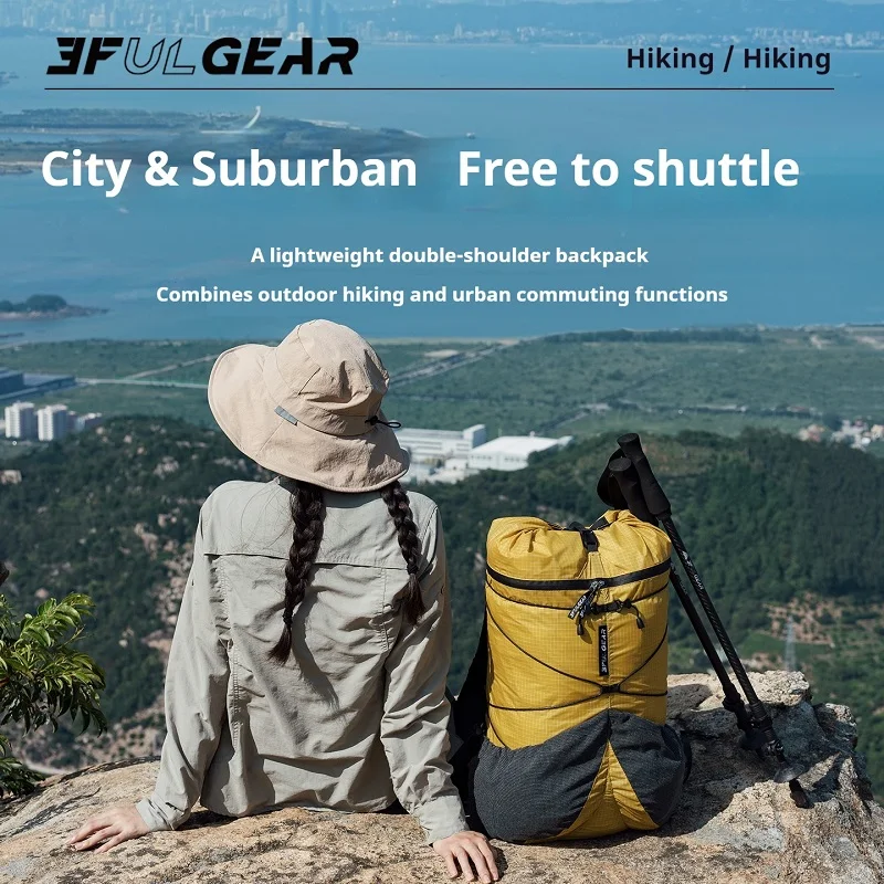3F UL GEAR Koala Ultralight Hiking Backpack 480g