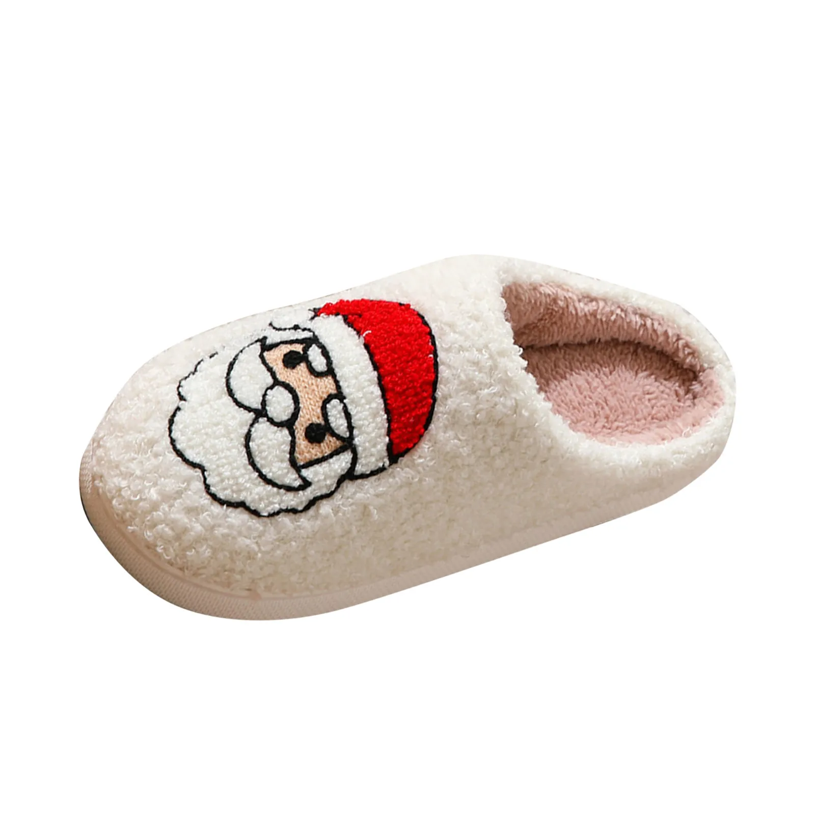 Christmas Slippers For Women Men Soft Plush Fuzzy Winter Holiday Slippers Retro Slippers Comfy Slippers Indoor Outdoor Shoes