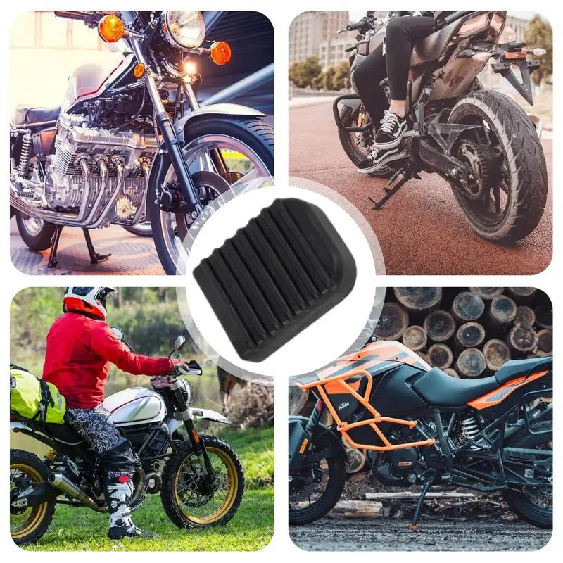 Kickstand Pad Motorcycle Kickstand Support Plate Motorcycle Side Stand Kickstand Foot Extension Pad Support Accessory for All