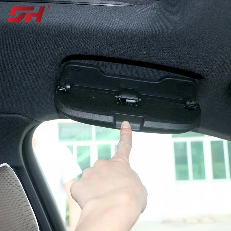 Car Sunglasses Holder Glasses Box Glasses Case for Porsche Cayenne 2018-2020/Panamera 2017-2020 Left-hand Drive
