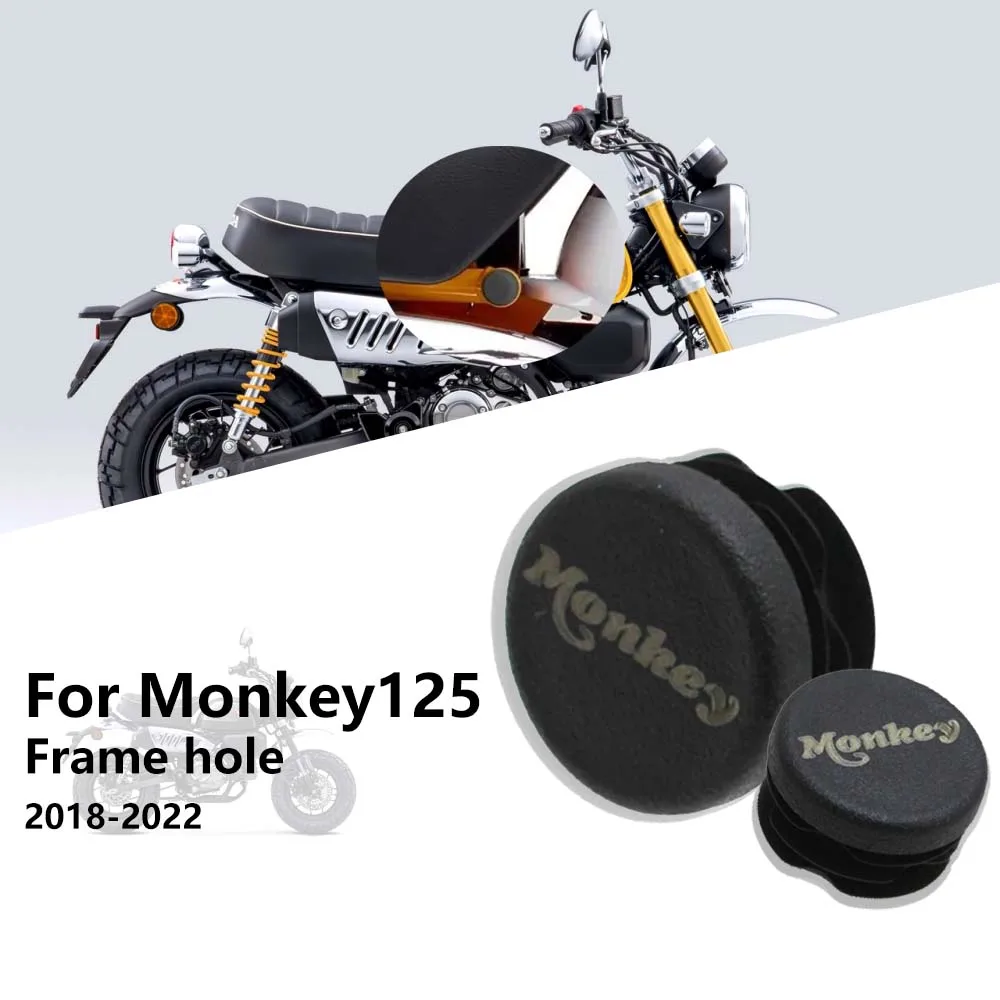 

Motorcycle Accessories For Monkey 125 Monkey125 2018 2019 2020 2021 2022 Frame Hole Cover Caps Plug Decorative Frame Cap Set