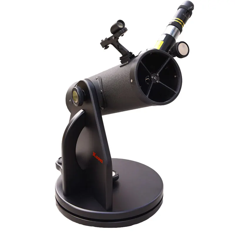 DOB Dobsonian telescopio astronomico Desktop 1.25in 80 f500 250X HD oculare multistrato rivestito 19mm Red Dot Finderscope 360 ° ruota