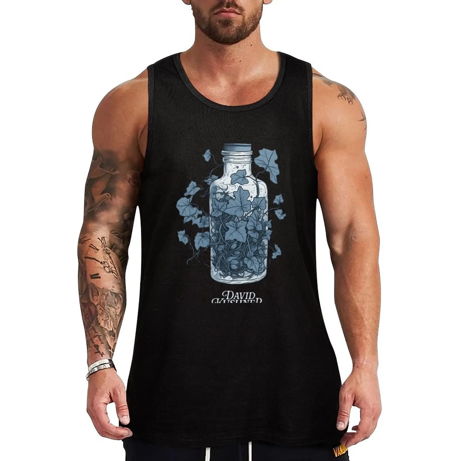 David Tank Top No Wrinkle Tank Top Casual Daily Sleeveless Wear