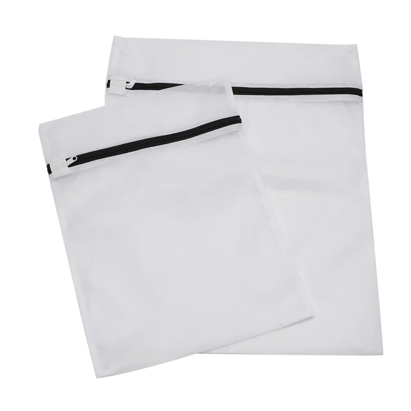 10 sacos de lavanderia para máquina de lavar, sacos de malha com zíper, sacos de lavanderia para blusas, sutiãs, meias (5S + 5L) QUENTE!