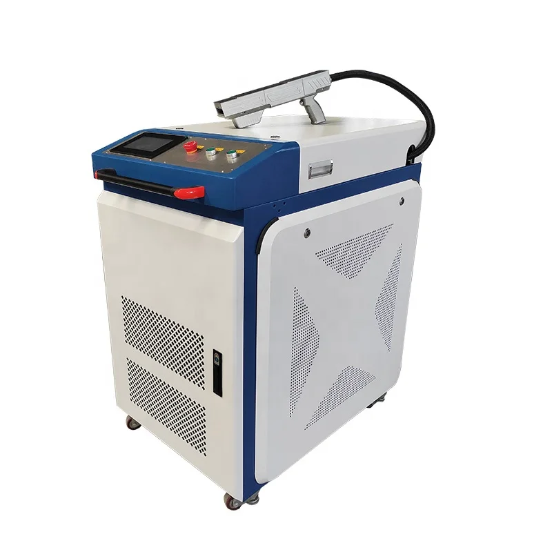 YUGONG High Speed Laser Paint Removal 50w 100w 200w Raycus Laser Cleaning Machine