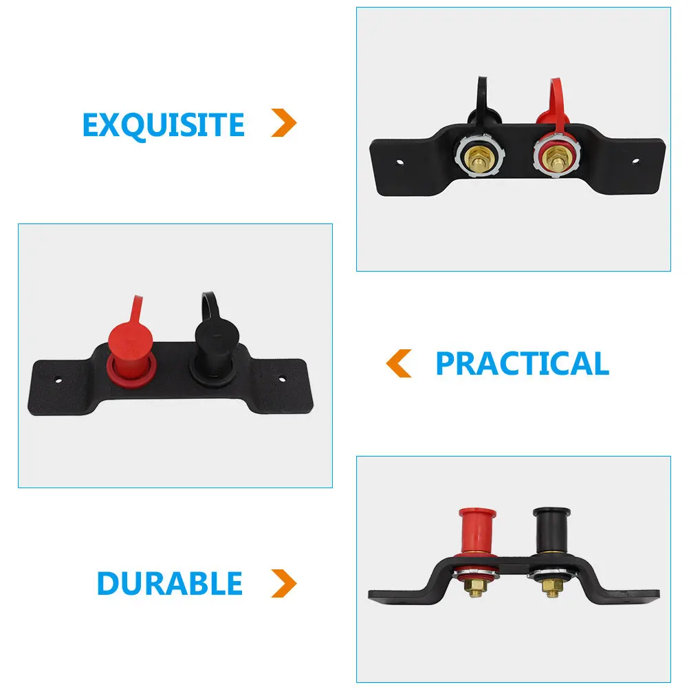 

Jump Post Copper Core Bushings High Voltage Jumper Cable Remote Installation for Utv X3 Truck Boat Trailer Accessories