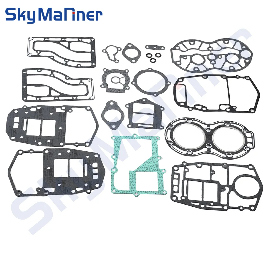 

GASKET SET 11400-96884-000 For Suzuki outboard motor 2T 25HP 30HP DT25 DT30 11400-96884 boat engine replaces parts