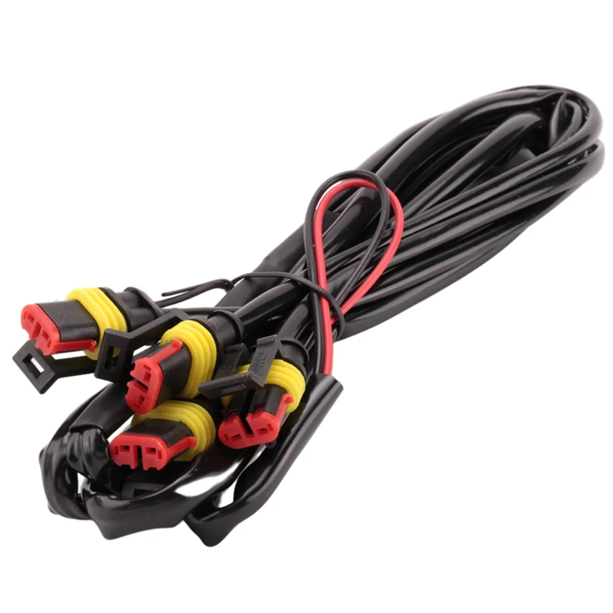 LED 프론트 그릴 스모크 앰버 라이트, 주간 주행등 램프, 2016-2021 토요타 타코마 TRD 프로/2019-2021 RAV4 용