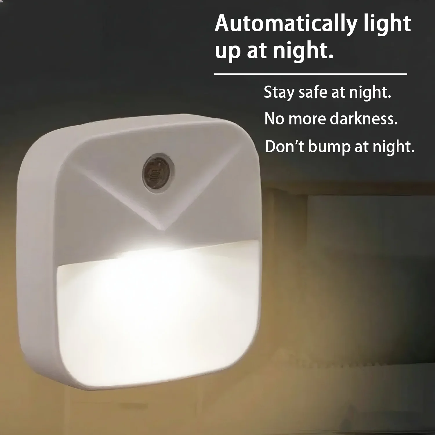 

Wireless Light Control Sensor LED Night Light For Baby Kids Bedside Bedroom Corridor Lighting EU/US Plug Night Lights