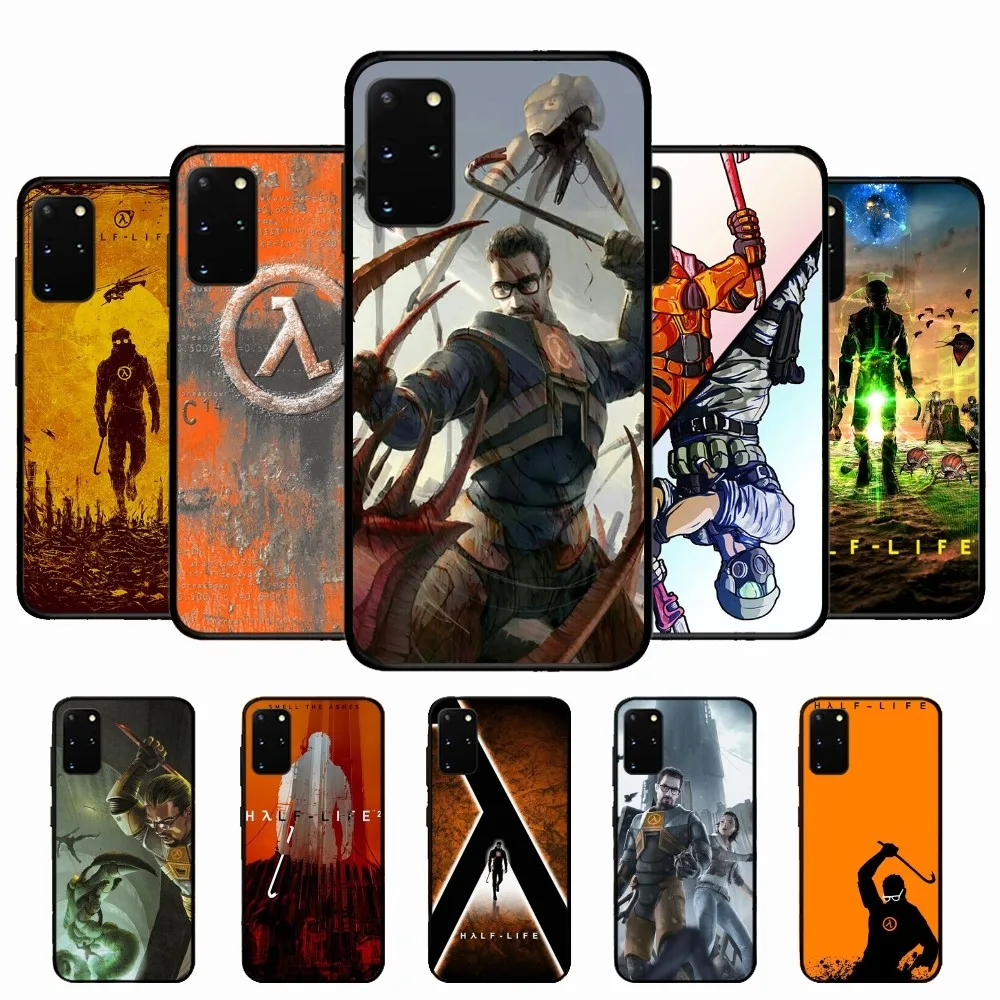 H-Half Life-e 2 Phone Case Silicone PC+TPU For Samsung S10 20 30 22 23 24 Plus Lite Ultra Cover