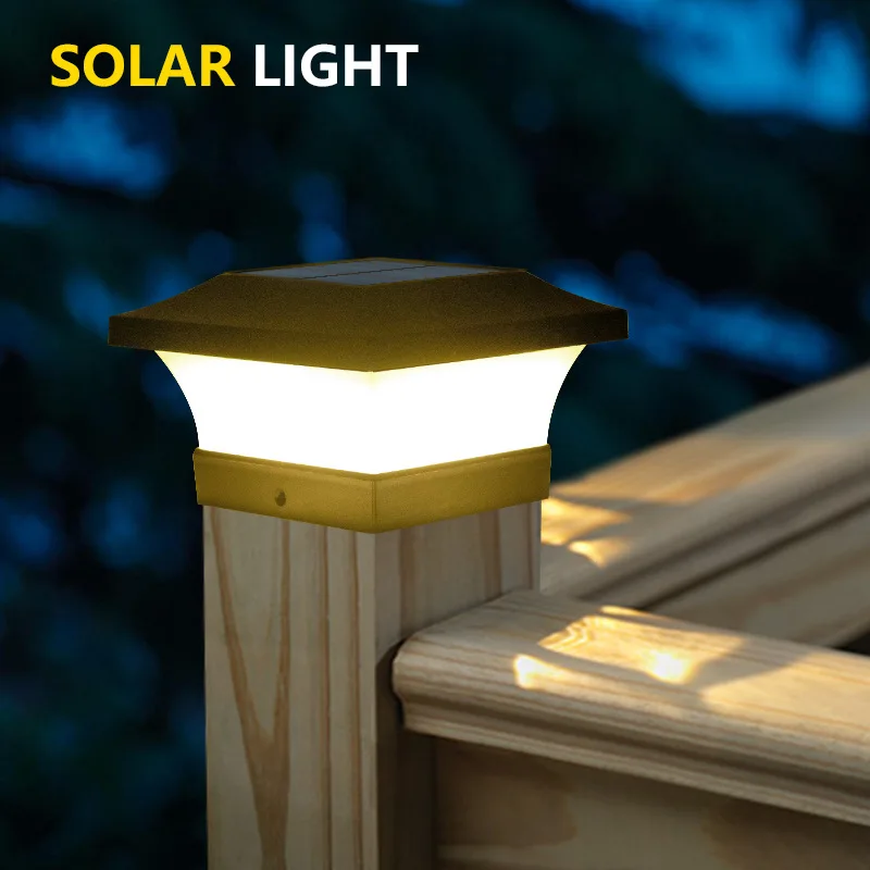 

Solar Fence Light Waterproof IP65 White Warm Led Lamp for Garden Decoration Gate Fence Wall Courtyard Cottage Outdoor Lighting