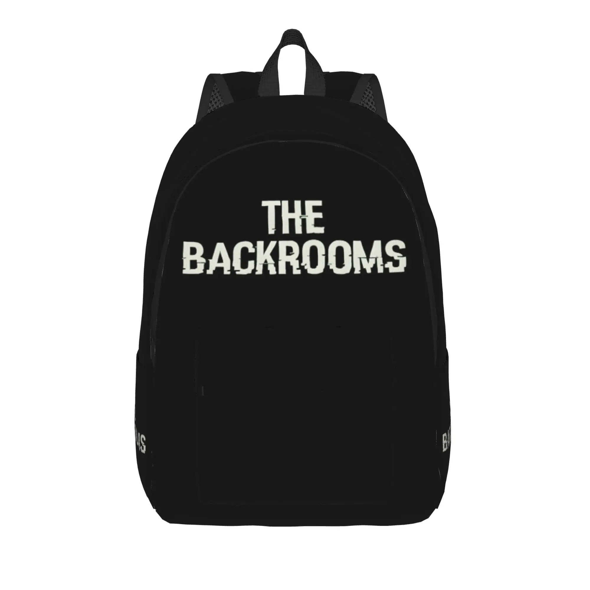

the backrooms 2026 movie Casual Backpack with Pocket Student Business Daypack for Men Women Laptop Computer Canvas Bags
