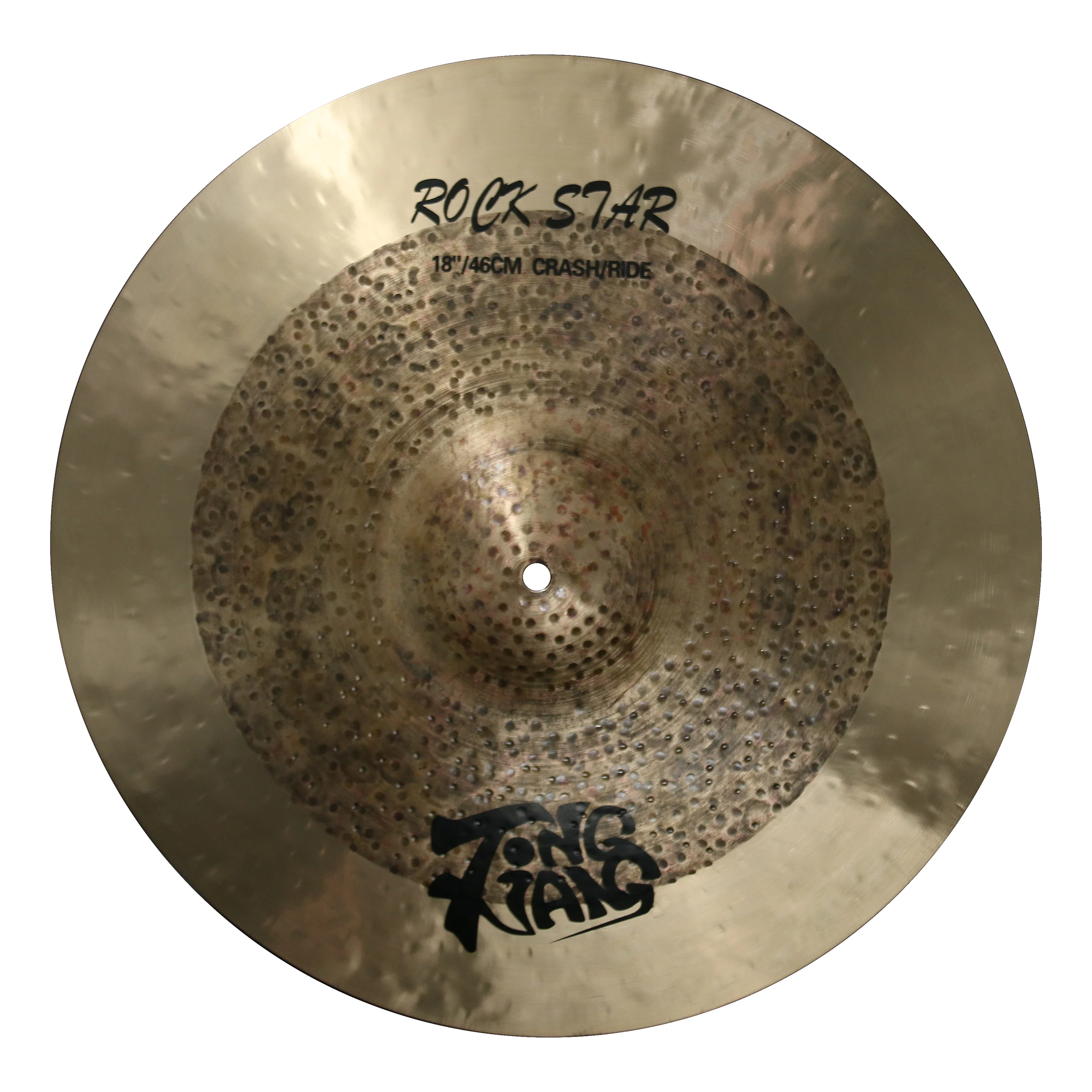 

Rock Star Series Crash Cymbals 18" Crash Cymbal B25 Bronze With Factory Price