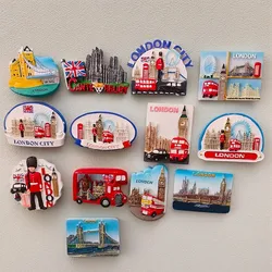 Europe UK London 3D refrigerator stickers fridge magnets tourist attractions refrigerator stickers souvenirs London handmade c