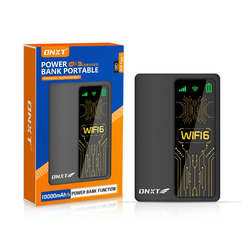 dnxt-4g-lteルーター-パワーバンク機能付き-4g-wi-fiルーター-simカードスロット搭載-ポータブルwi-fiルーター-ミニmifi-wi-fiホットスポット