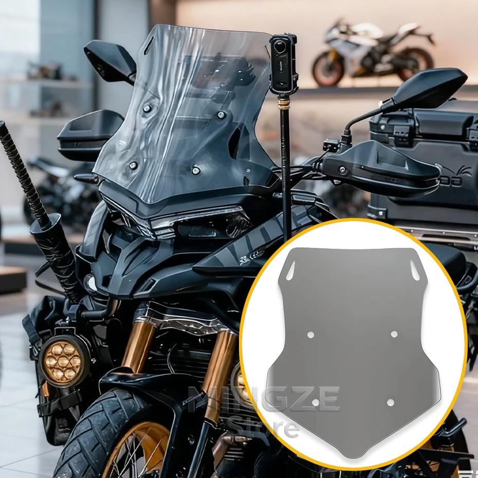 

Fit For VOGE DS625X DS 625X DSX 625 625DSX Windshield Modification Heightened And Widened Motorcycle Windscreen Deflector