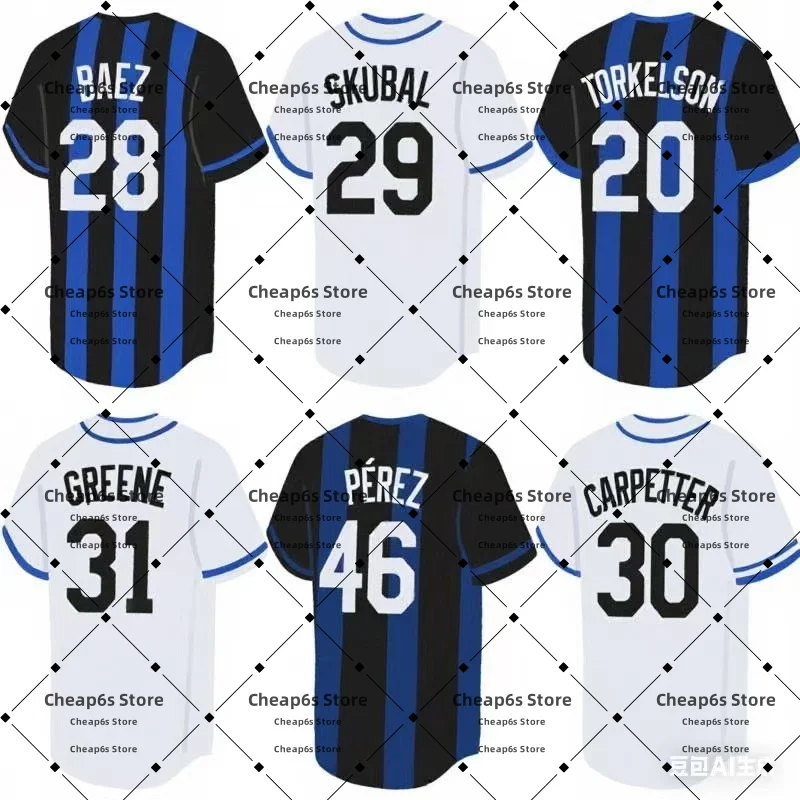 

Custom Stitched Javier Baez Greene Spencer Torkelson Tarik Skubal American Detroit Baseball Jersey