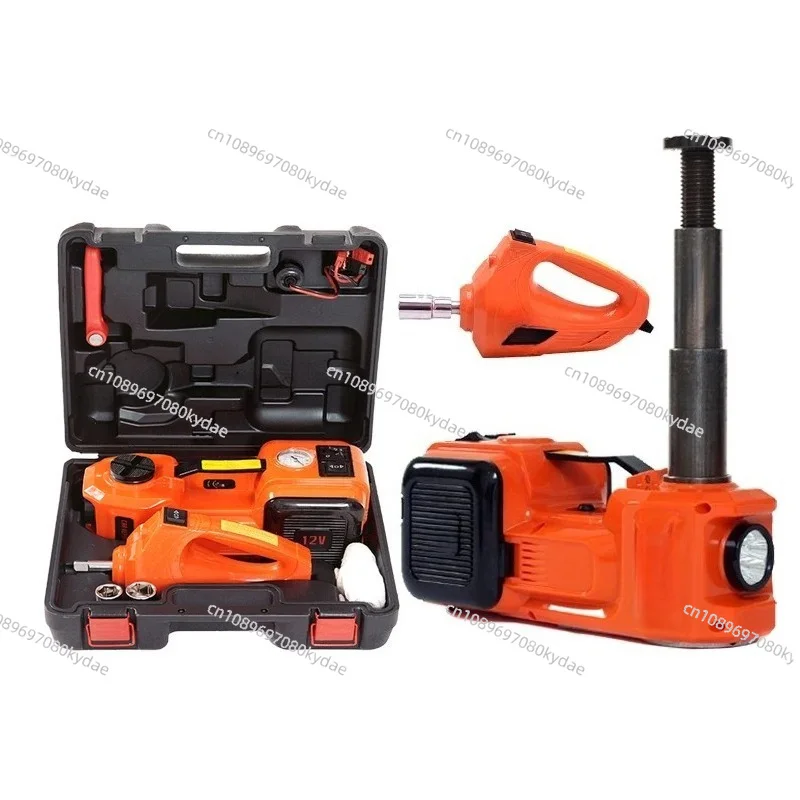 Multifunctional Portable Electric Power Wrench Car Vehicle Kit Tyre Inflator Tire Pump Hydraulic Floor Car Jack
