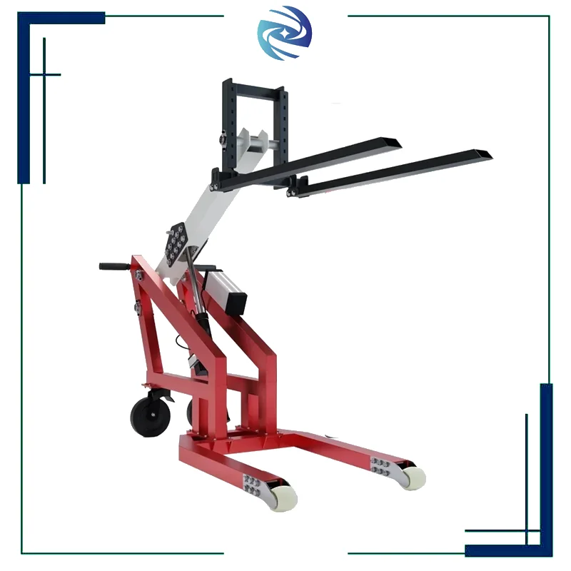 

Cost-effective Loading Unloading 500kg 700kg 1.7m Hydraulic Bending Crank Arm Lift Electric Folded Truck Stacker
