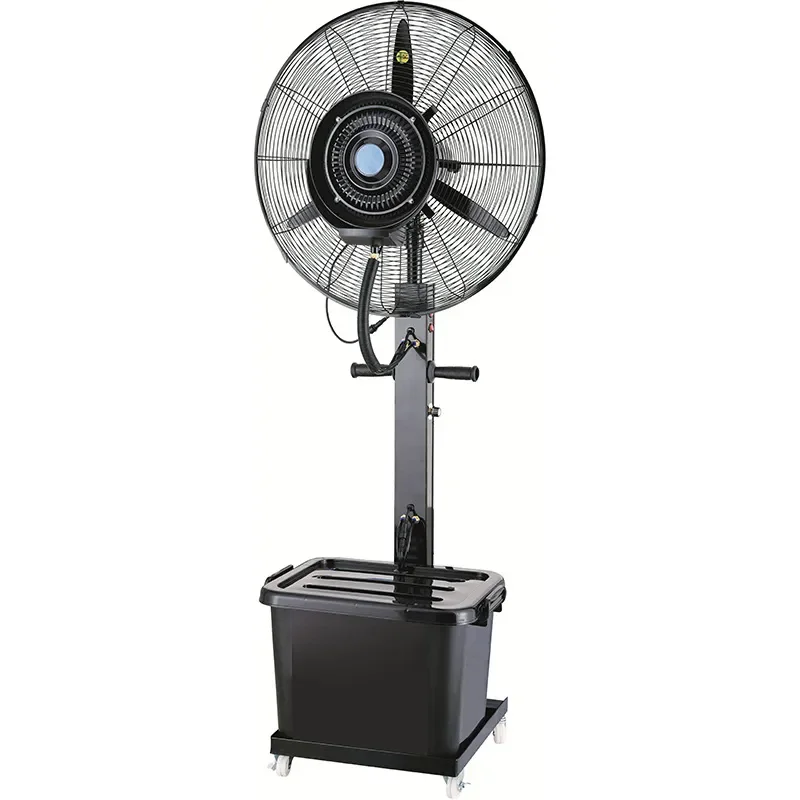 for Industrial Spray Fan with Water Humidification Outdoor Mobile Floor Fan Cooling Water Mist Atomization Electric Fan
