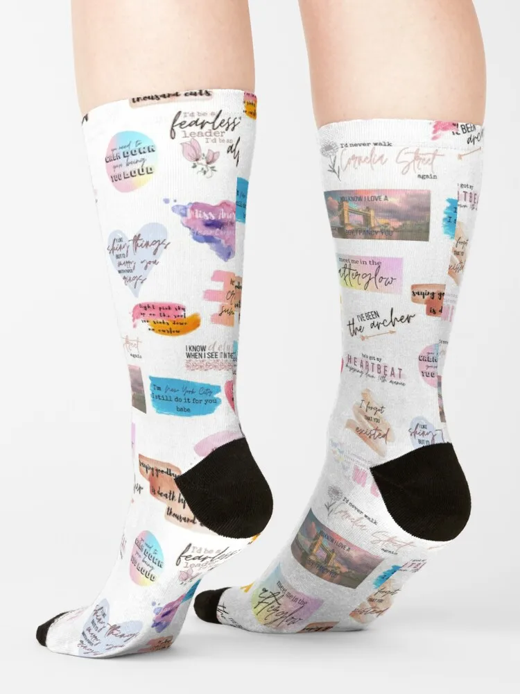 Lover collage calcetines para hombres