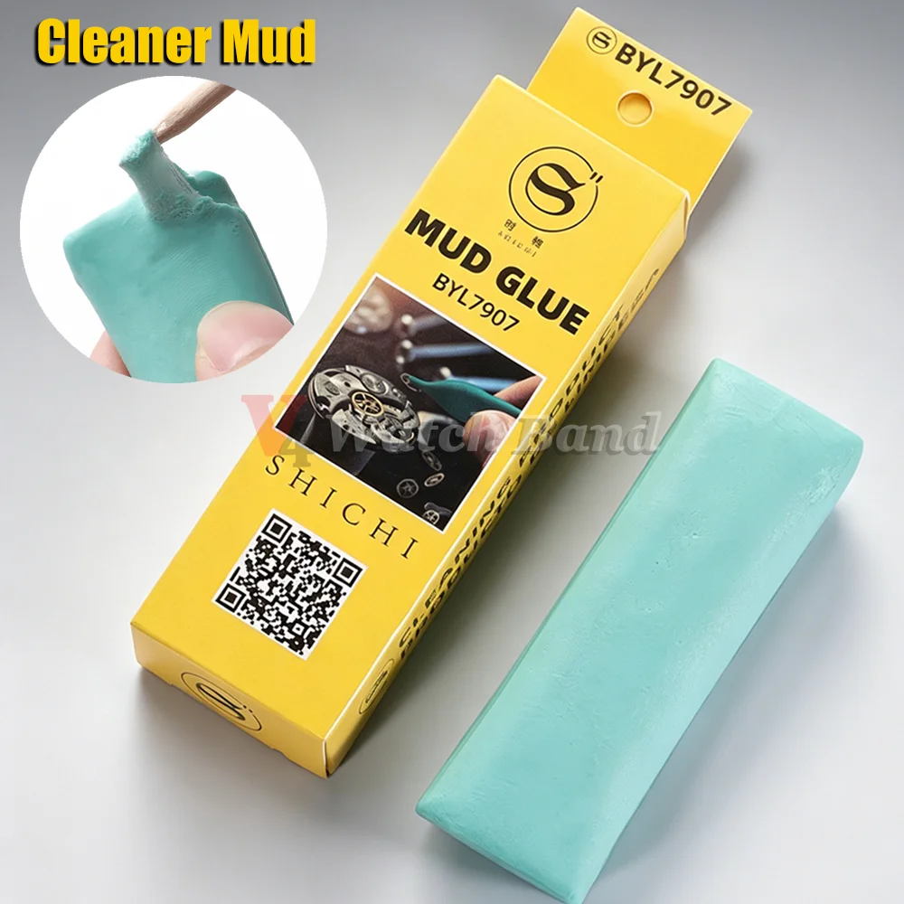 6033 7033 Green Watch Dust Rodico Putty Professional Bergeon Watch Dial Cleaner Mud Removal Tool Cleaning Clay for Watchmaker