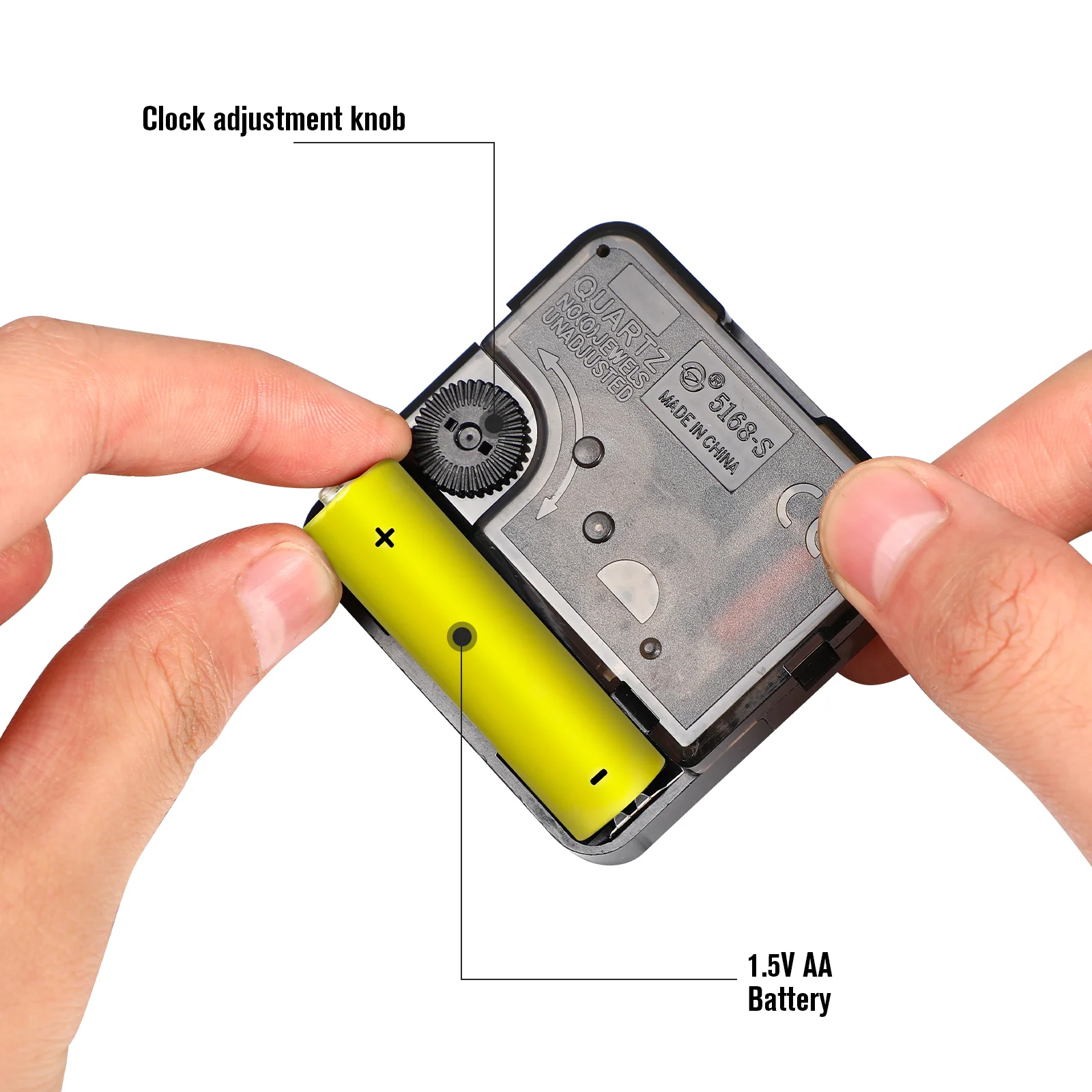 Hardware Office Digital Clock Operated Mechanism Electronic Replacement