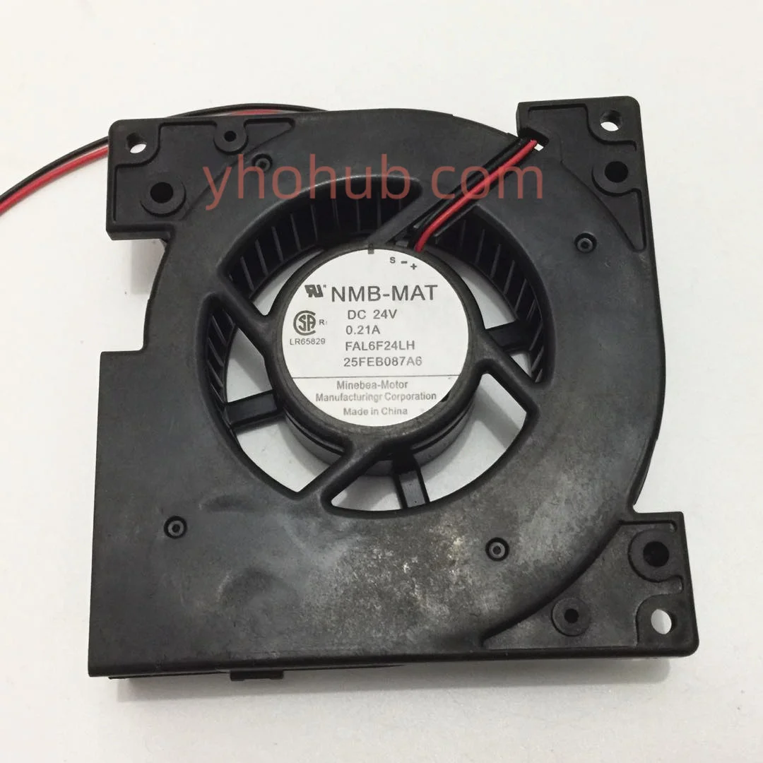 NMB-MAT FAL6F24LH FAL8F24LH DC 24V 0.21A 2-Wire 120x120x25mm Server Cooling Fan