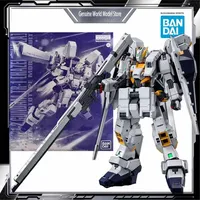 Bandai Original MODEL KIT GUNDAM MG RX-121 TR-1 (Hazel) 1/100 Anime Action Figure Assembly Model Toys  Model Gifts For boys