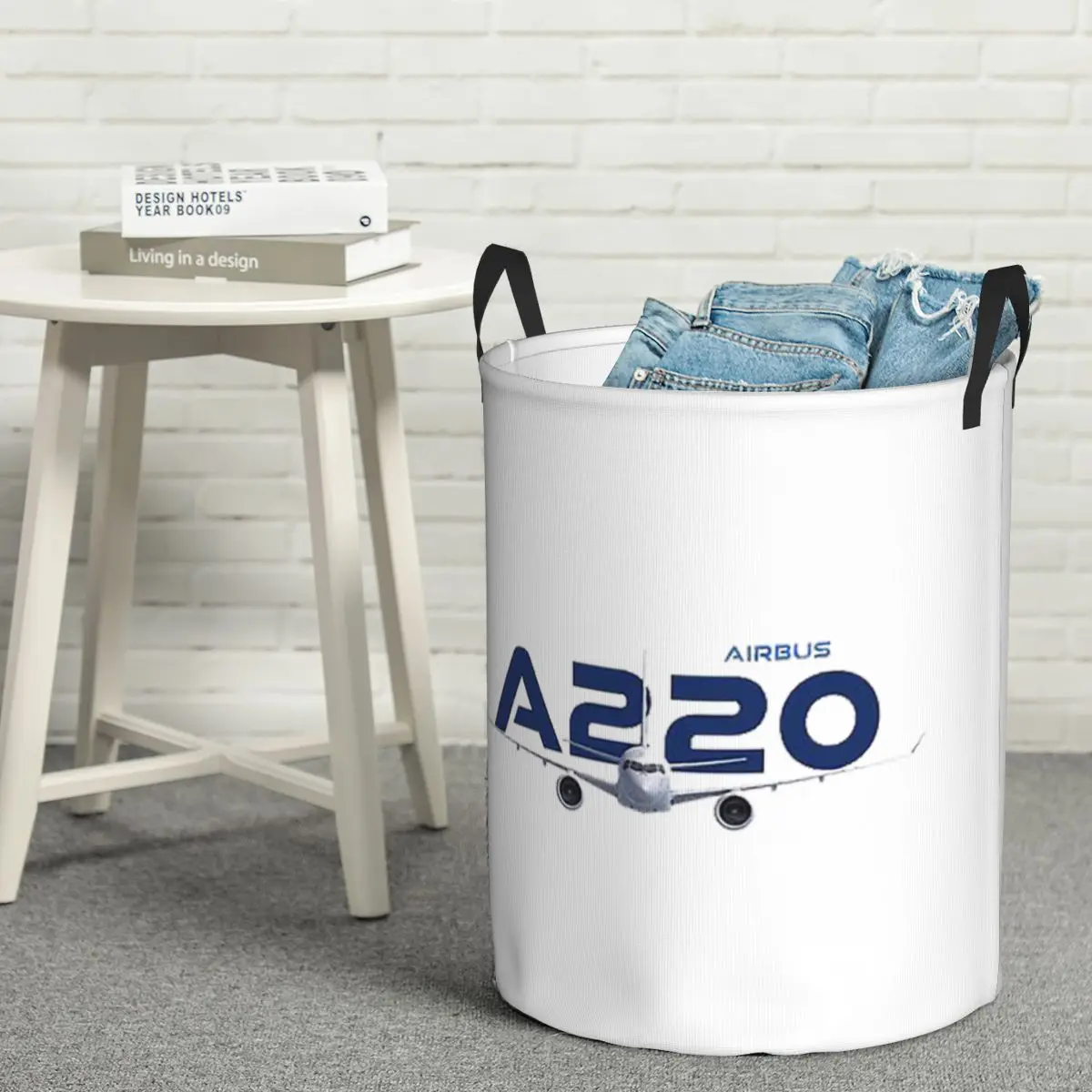 Cesto de Ropa Plegable Airbus A220, Organizador de Lavandería, Cesta para Lavar Ropa de Niños, Organizador del Hogar