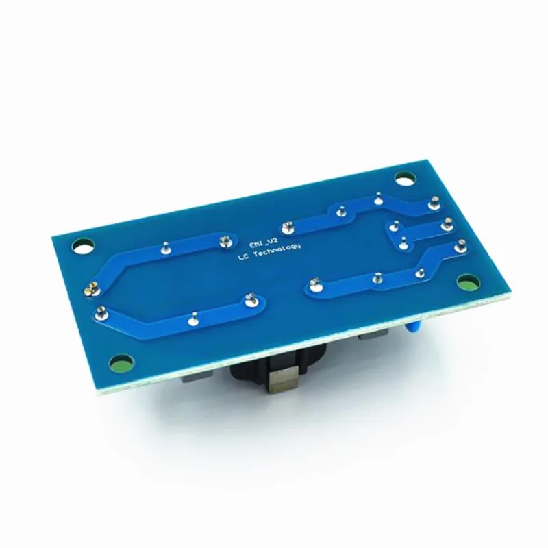 1pcs EMI Filter Sound Booster Filter Socket 220V 2A EMI Filter Module Power Board