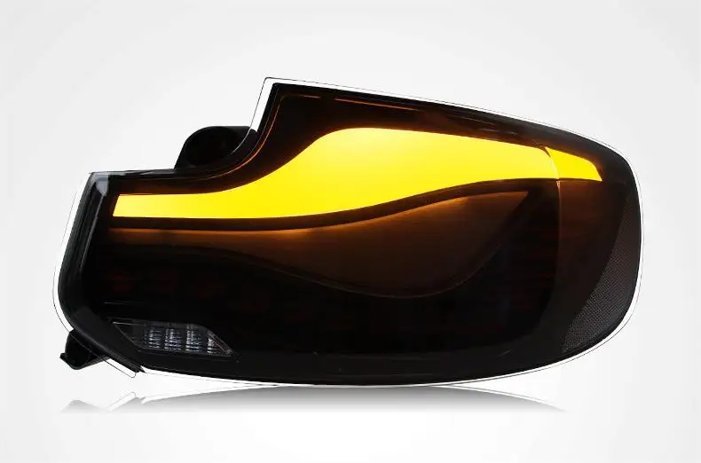 التنين مقياس نمط التوصيل والتشغيل الذيل مصباح كامل LED الضوء الخلفي تعديل لمبة خلفية ل BMer 2 سلسلة F22/F23 2014-2020 #5