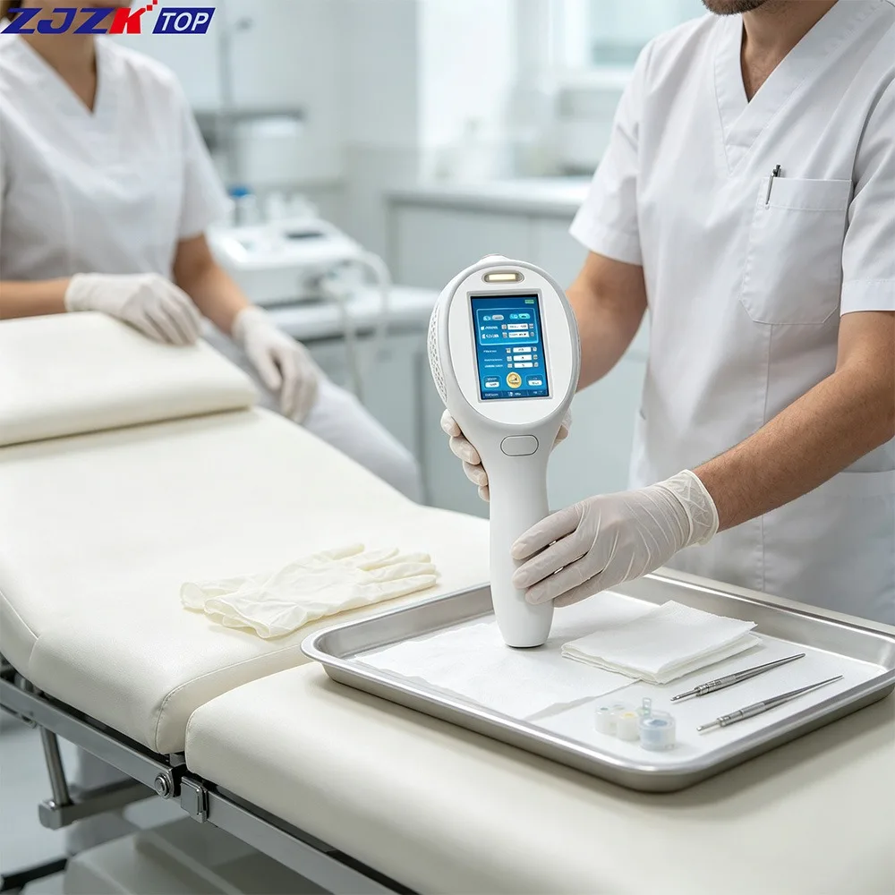 ZJZKTOP 12W Low Level Class 4 Red Light Laser Therapy Device 810Nm 980Nm 1064Nm For Osteoarthritis Tendonitis Pain Relief