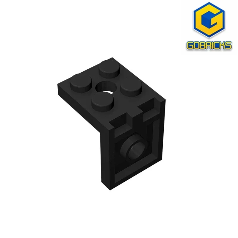 Gobricks GDS-1057 Bracket 2 x 2 with 2 Holes compatible lego 3956 DIY  Educational Building Blocks Technical