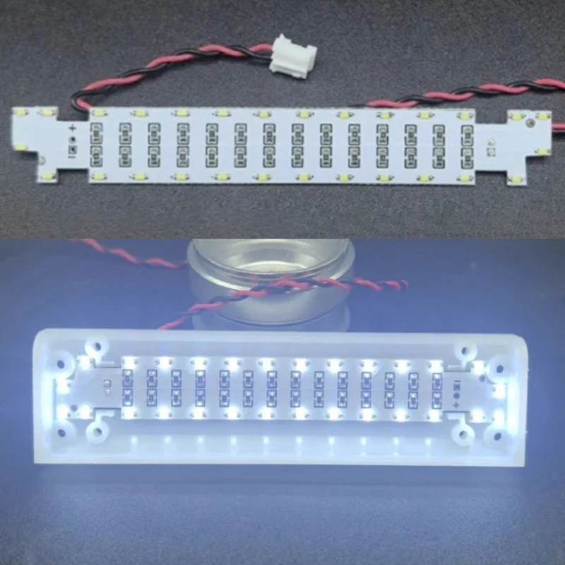 

LED 1pcs White Light Box Circuit Board for 1/14 Tamiya RC Truck Car SCANIA 770S 4X2 56379 diy Parts Toys