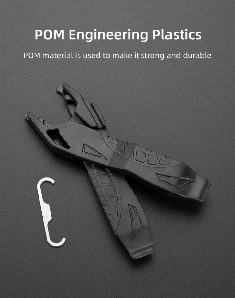 

Quick Removal Magic Buckle Clamp Tire Repair Tool Mountain Bike Tire Stick Highway Mountain Bike Multifunctional Tire Skid