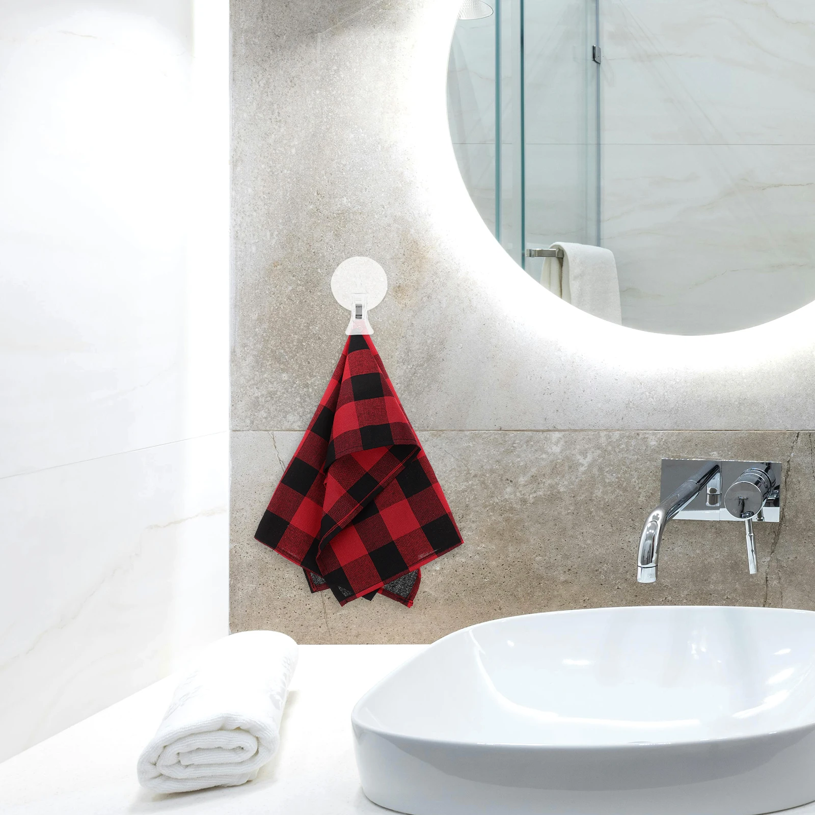 

6pcs Suction Cup Hooks 44mm Clear Aquarium Hooks for Hanging Glass Strong Plastic Clamp Set Window Merchandise Label Clamps