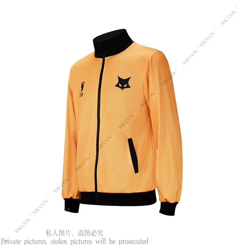 Hinata Shoyo Koutarou Bokuto Kiyoomi Sakusa Atsumu Miya Volleyball Costume Cosplay Wig Short Sleeve+Shorts+Jacket Summer Suit