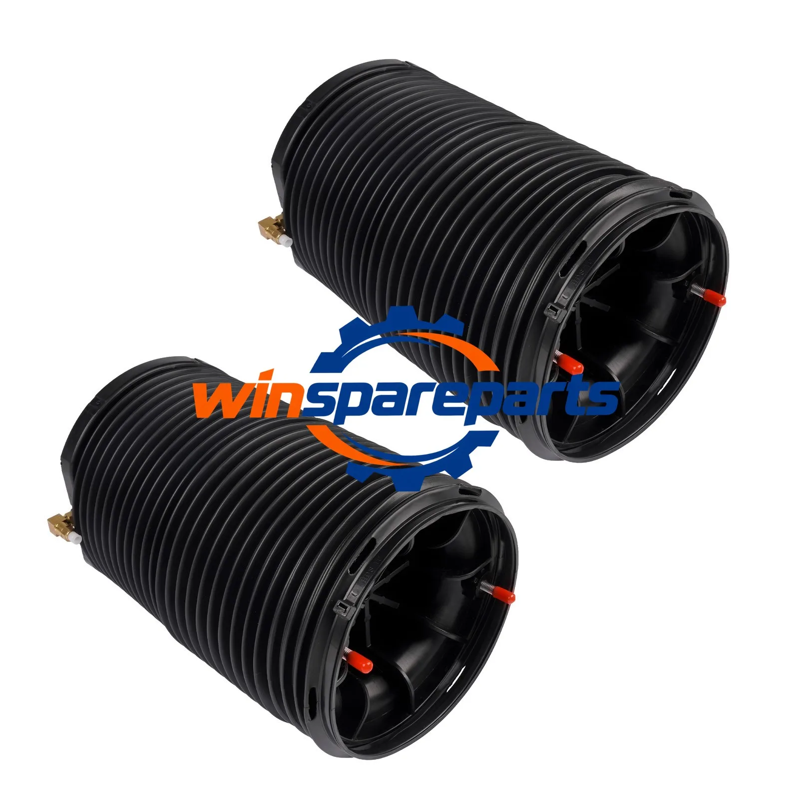 2x Rear Suspension Air Spring Assembly Fits Dodge Ram 2500 2019‑2023 68146387AC