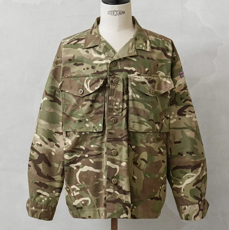 النسخة العسكرية البريطانية MTP قميص سترة التمويه لجميع التضاريس #1