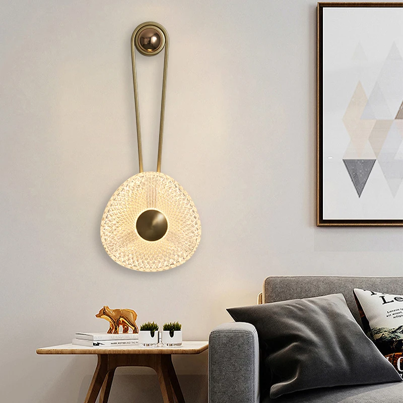 

Modern Bedroom Simple Bedside Wall Lamp Light Luxury Creative Living Room Sofa Background Wall Light Corridor Corridor Light