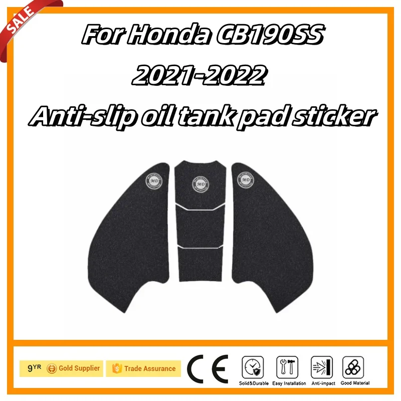 

For Honda cb190ss CB 190 SS 190ss 2021-2022 motorcycle anti slip fuel oil tank pad side knee grip decal protector sticker pads